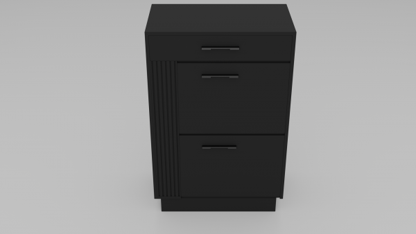 Garderobe Schuhschrank - Variante 1 von 33 - Schwarz Matt – Bild 2